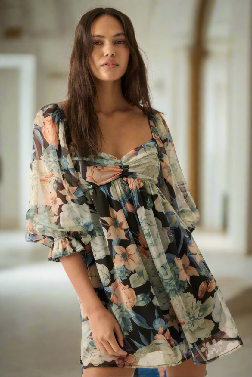 Gloria Floral Dress