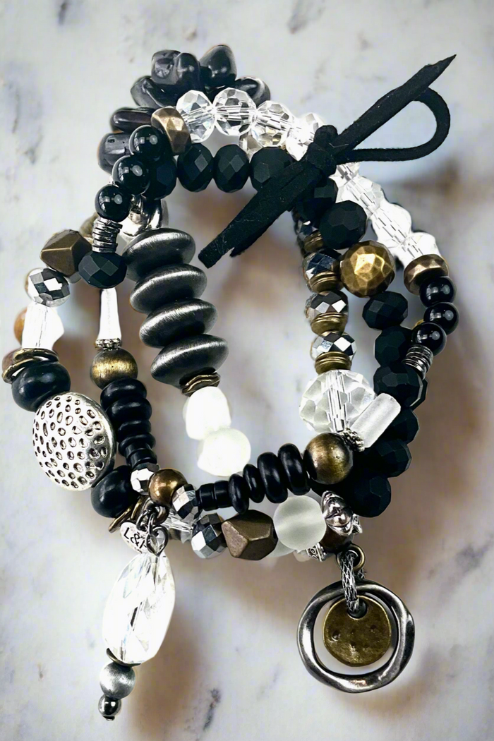 Night Sky Bracelet Stack