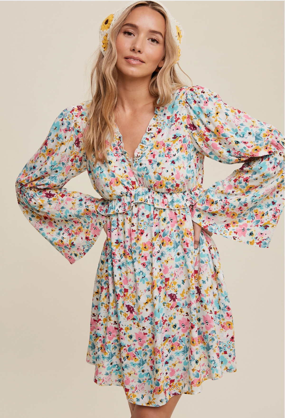 Lizzy Open Back Dress