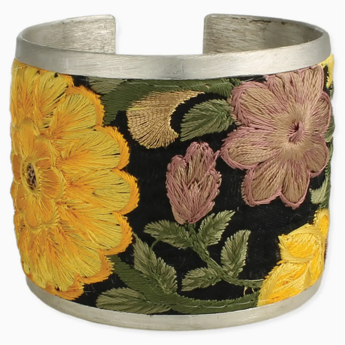 Sunburst Embroidered Cuff