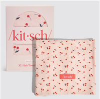 Cherry Hair Towel Wrap