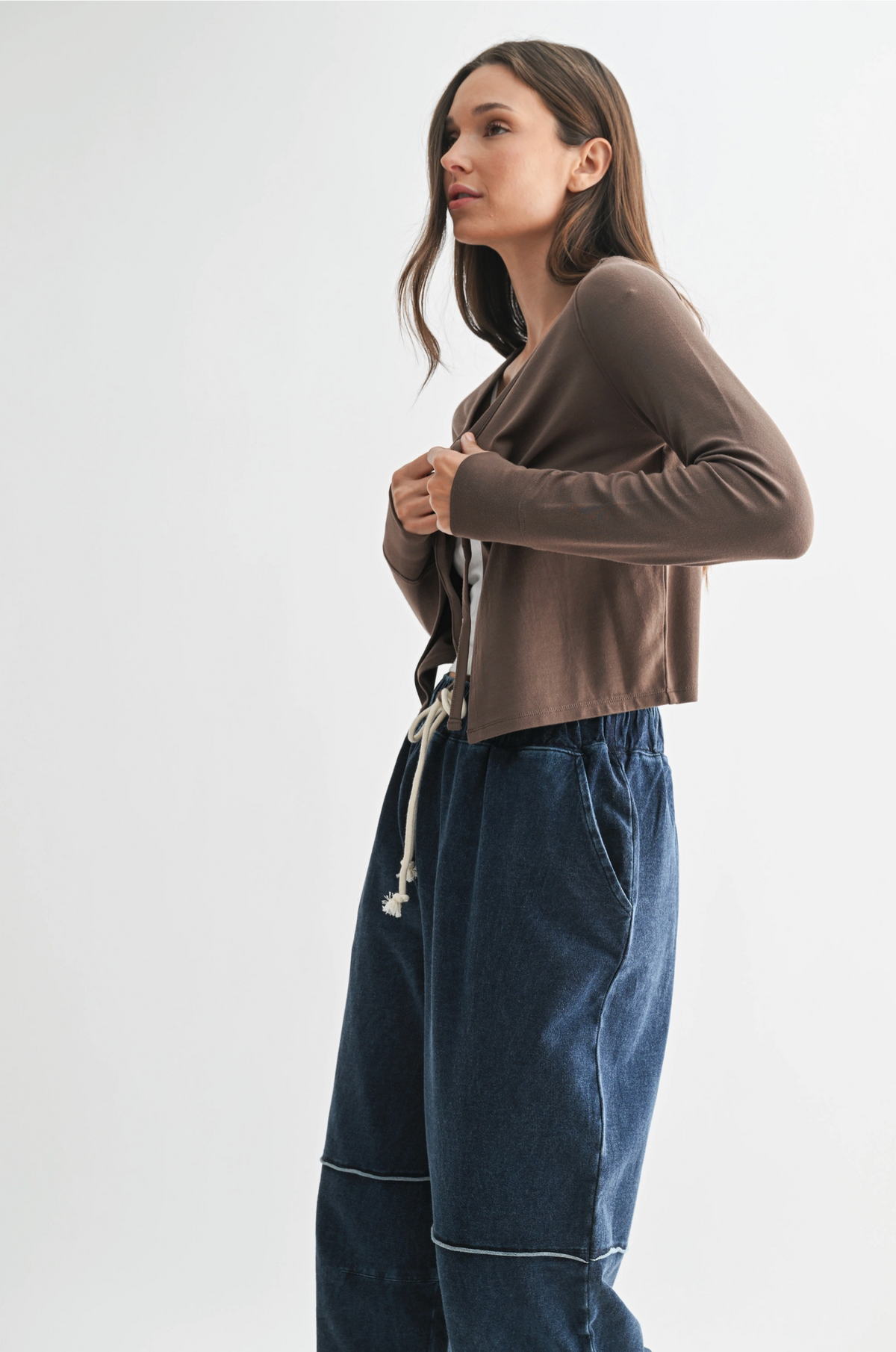 Logan Tie-Front Cardigan