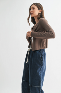 Logan Tie-Front Cardigan