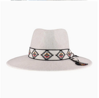 Aztec Band Panama Hat