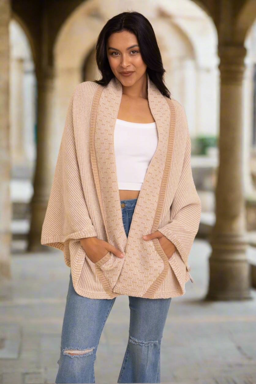 Izzy Pocket Wrap - Beige