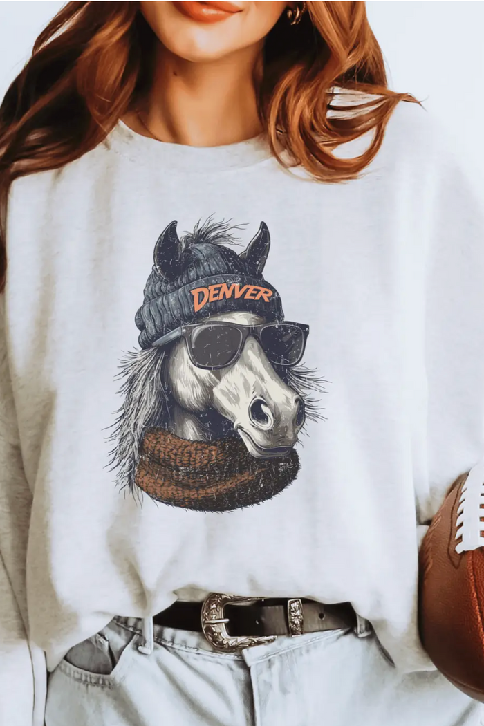 Vintage Denver Bronco Sweatshirt