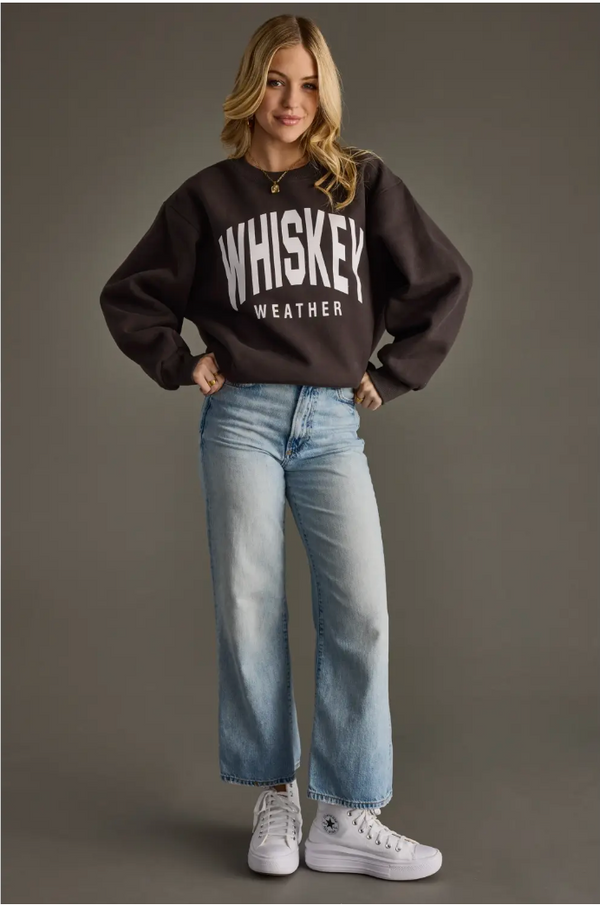 Whiskey Weather Sweatshirt - Charcoal