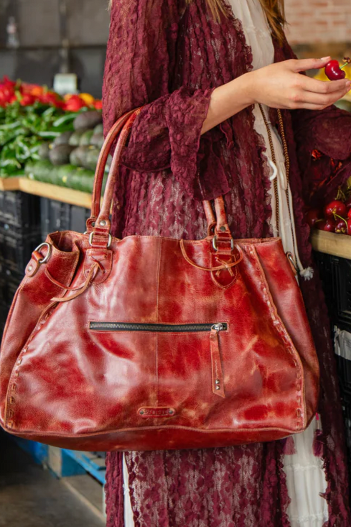 BedStu Rockaway - Cherry Lacquer Lux