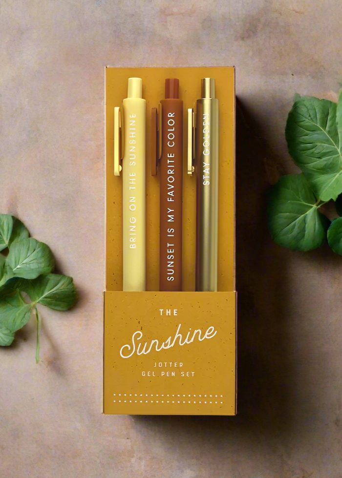 Sunshine Gel Pen Set