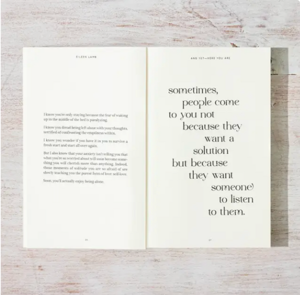 And Yet Here You Are Book