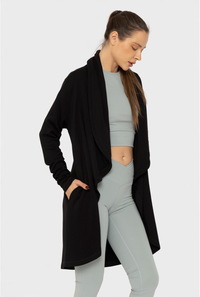 London Fleece Lined Cardigan