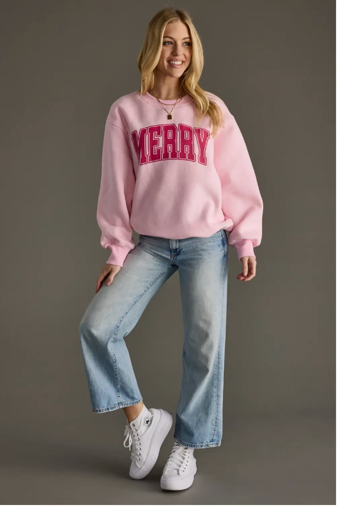 Pink Merry Sweatshirt