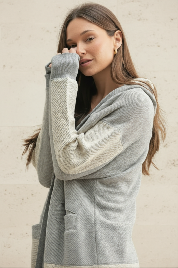 Lainey Hooded Cardigan