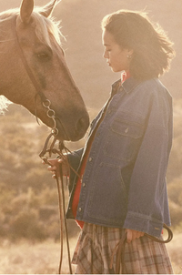 Ombre Wash Denim Jacket