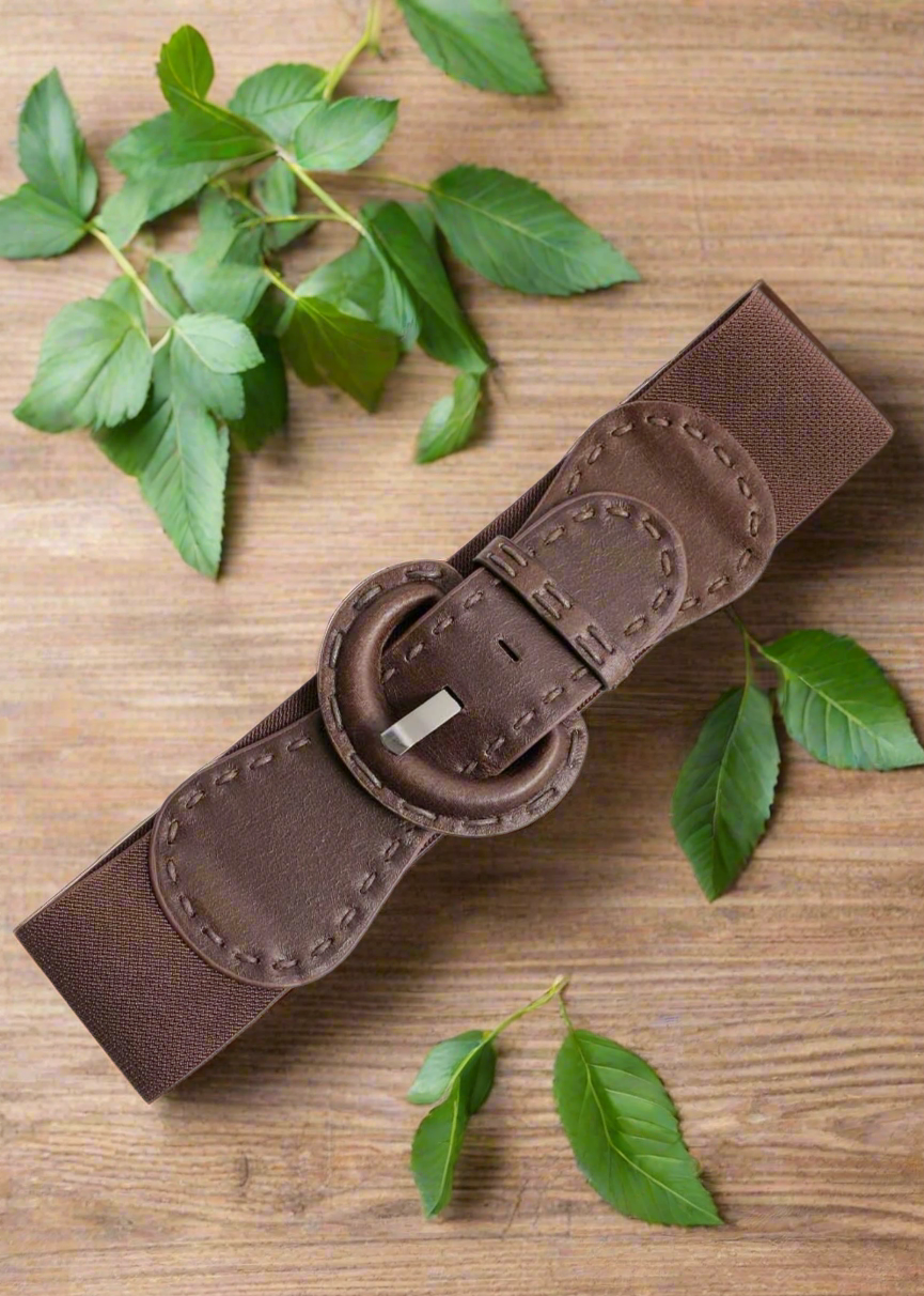 Stitched Elastic Back Belt | Three Colors | Arrival 10/9