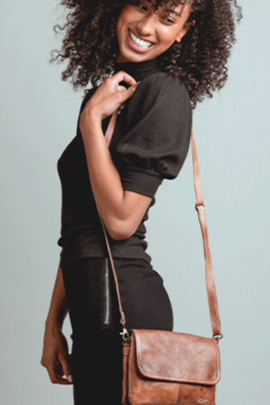 BED|STU ZIGGY BAG - TAN RUSTIC - Cinderella Ranch Boutique