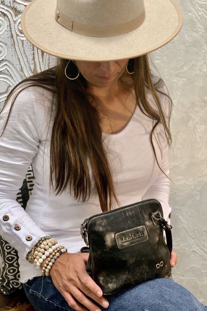 BED|STU BLACK VENTURA BAG- BLACK HANDWASH - Cinderella Ranch Boutique