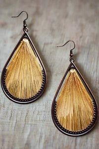 Fan Tassel Earrings - Cinderella Ranch Boutique