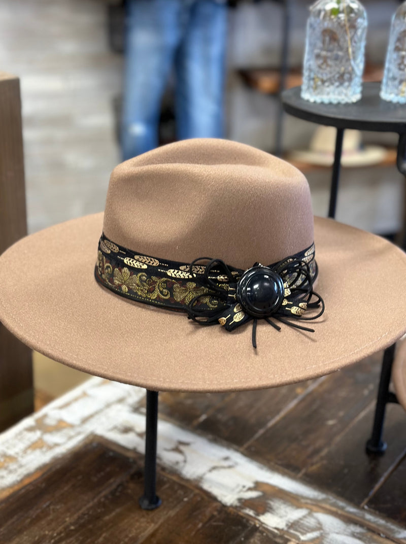 Yula Felt Hat - Cinderella Ranch Boutique