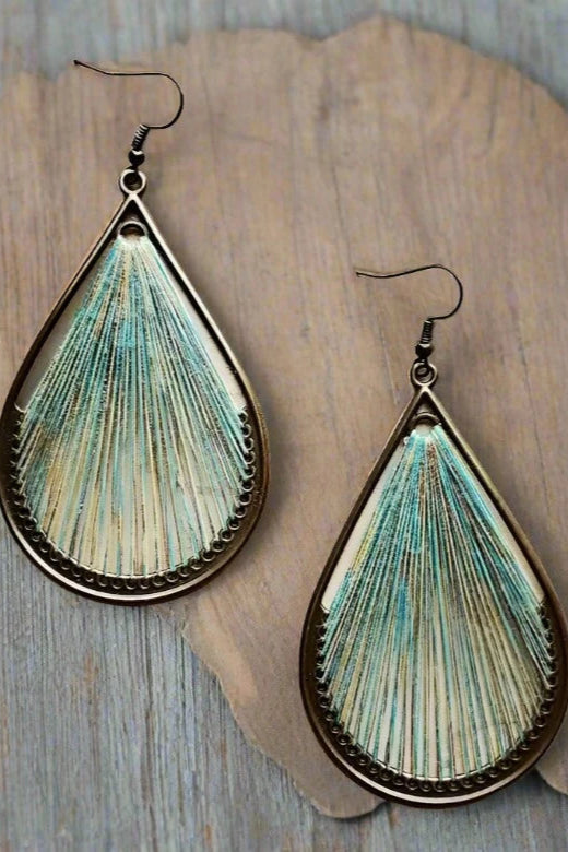 Fan Tassel Earrings - Cinderella Ranch Boutique