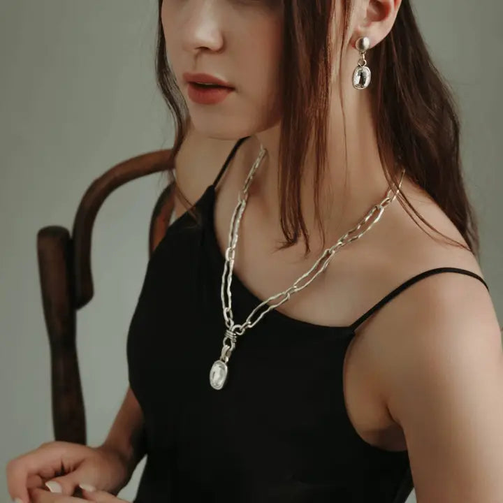Pewter Chelsey Necklace