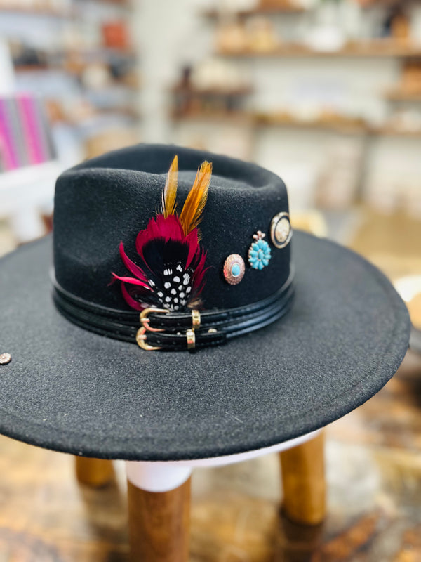 Gilly Felt Hat - Cinderella Ranch Boutique