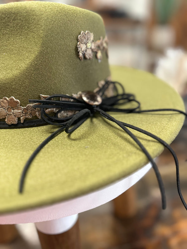 Yula Felt Hat - Cinderella Ranch Boutique