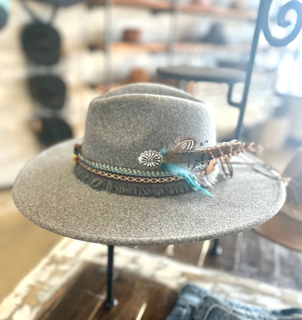 Oksana Felt Hat - Cinderella Ranch Boutique