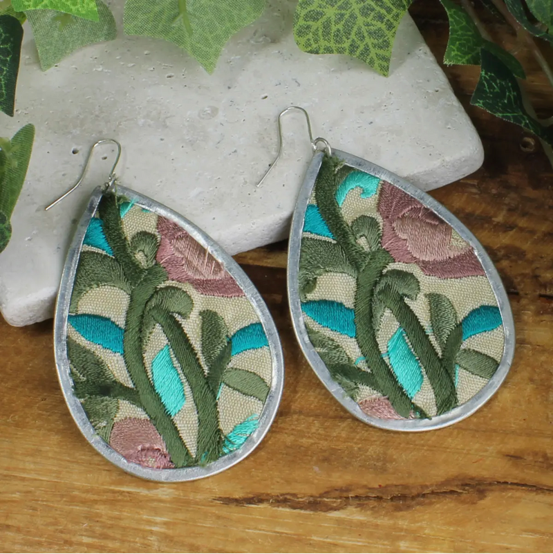 Old World Embroidered Earrings | Arrival 8/4 - Cinderella Ranch Boutique