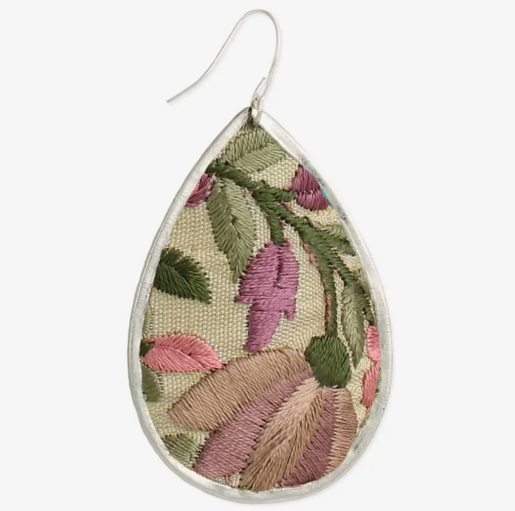 Elegance Embroidered Earring | Arrival 8/4 - Cinderella Ranch Boutique