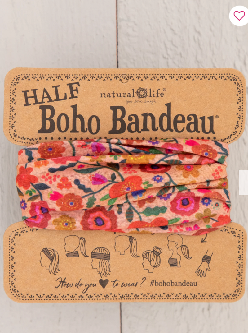 Natural Life Half Bandeau Headband - Cinderella Ranch Boutique