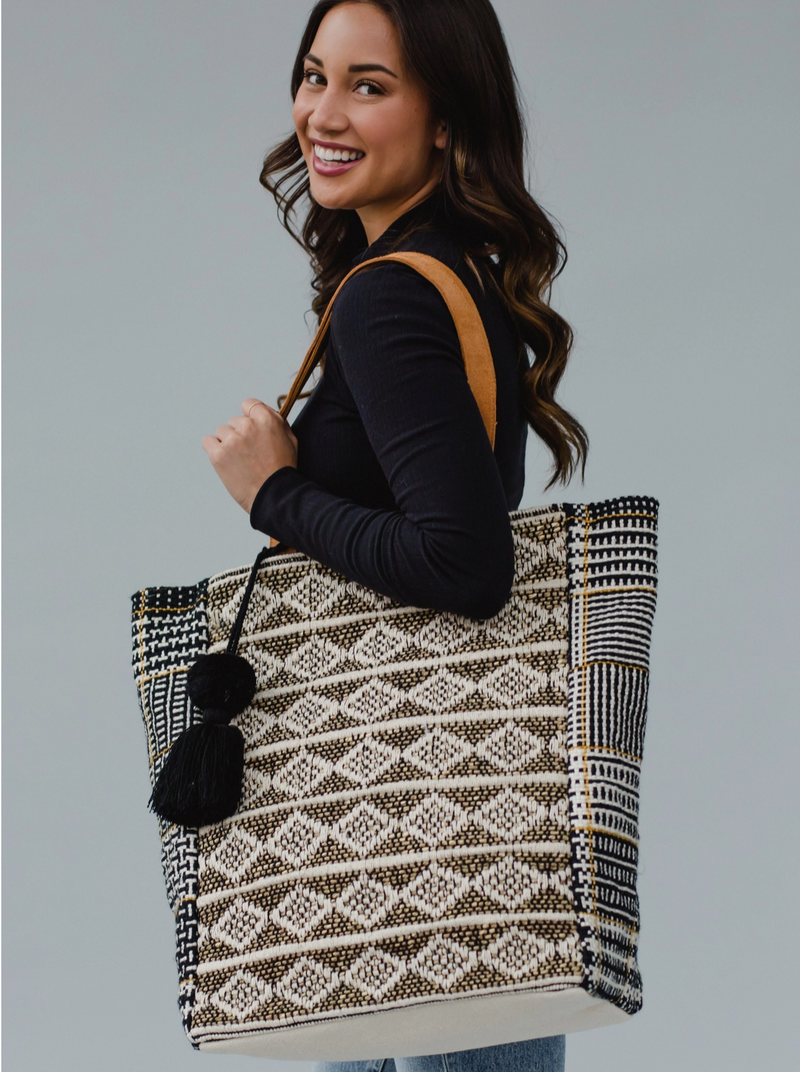 Woven Wonder Tote - Cinderella Ranch Boutique