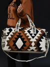 Abby Woven Duffel - Cinderella Ranch Boutique