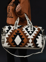 Abby Woven Duffel - Cinderella Ranch Boutique
