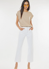 KanCan White Button Fly Jeans | Arrival 1/4 - Cinderella Ranch Boutique