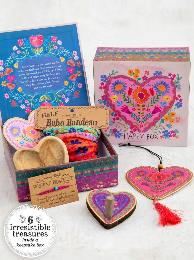 Happy Box - Heart - Cinderella Ranch Boutique