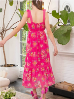 Sunburst Floral Dress - Cinderella Ranch Boutique