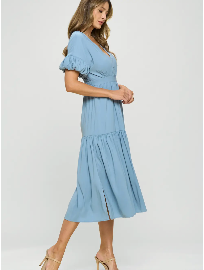 Date Night Midi Dress | In Store Arrival 2/9 - Cinderella Ranch Boutique