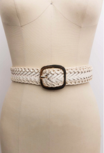 Crochet Trimmed Belt - Black | Ivory | Camel - Cinderella Ranch Boutique