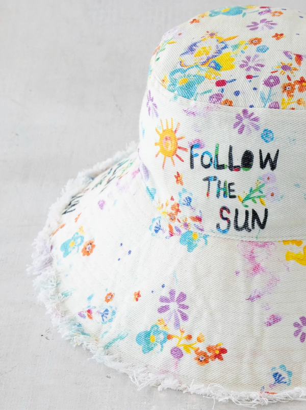 Follow The Sun Bucket Hat | In Store Arrival 3/20 - Cinderella Ranch Boutique