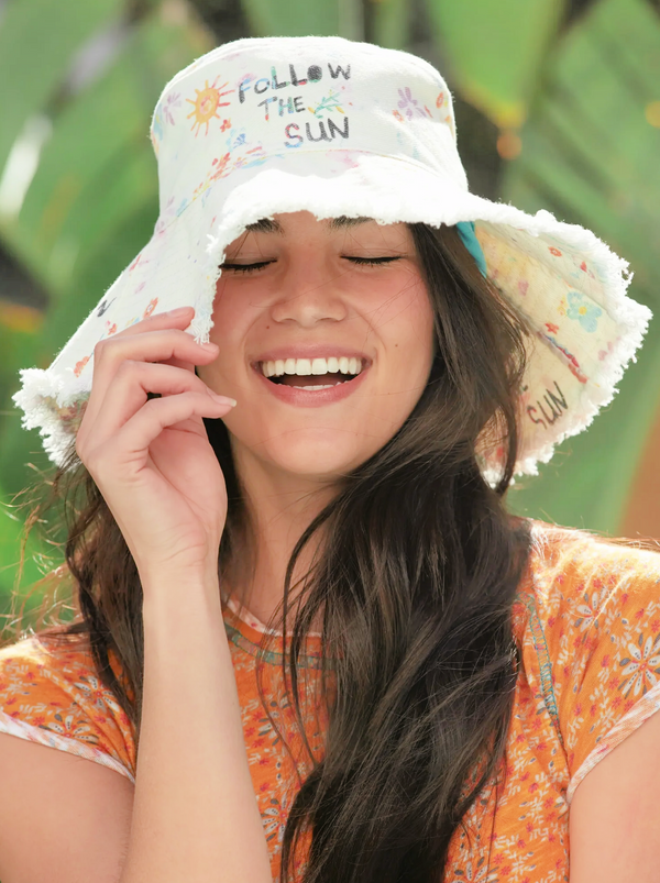 Follow The Sun Bucket Hat | In Store Arrival 3/20 - Cinderella Ranch Boutique