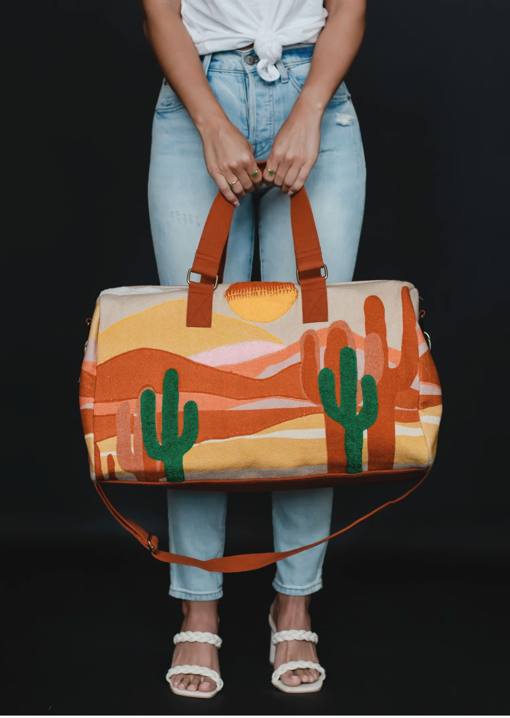 Desert Vibes Duffle Bag - Cinderella Ranch Boutique