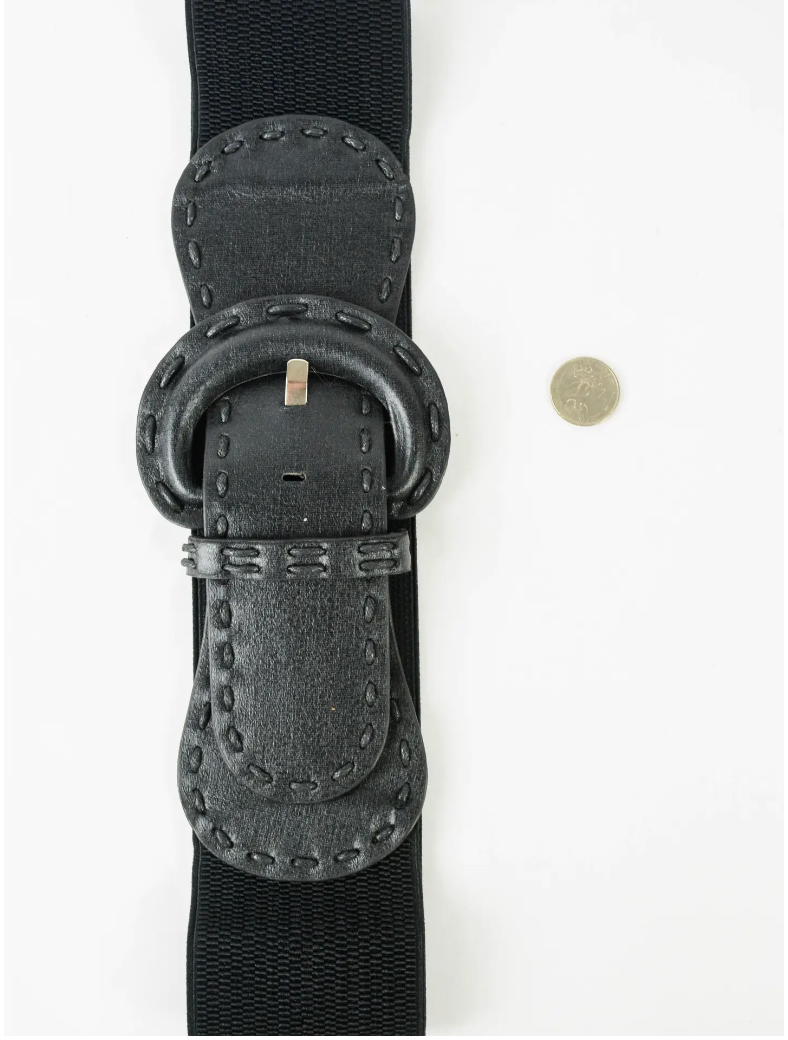 Camel Elastic Back Belt - Cinderella Ranch Boutique