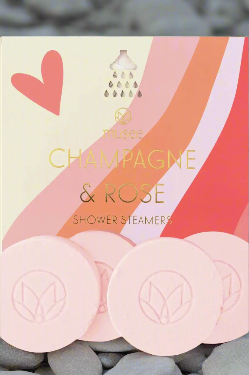Champagne & Rose Shower Steamer