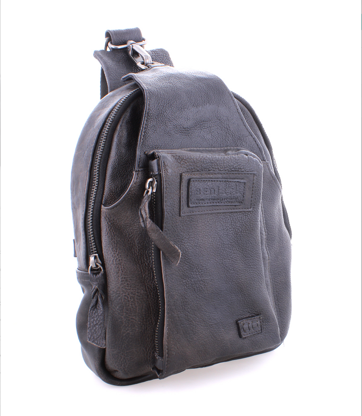 black leather rustic backpack BedStu Beau BackPack