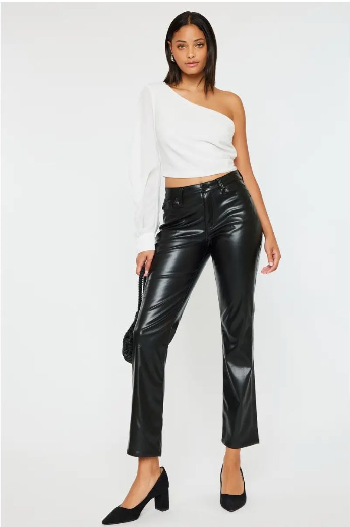 KanCan Vegan Leather Pant