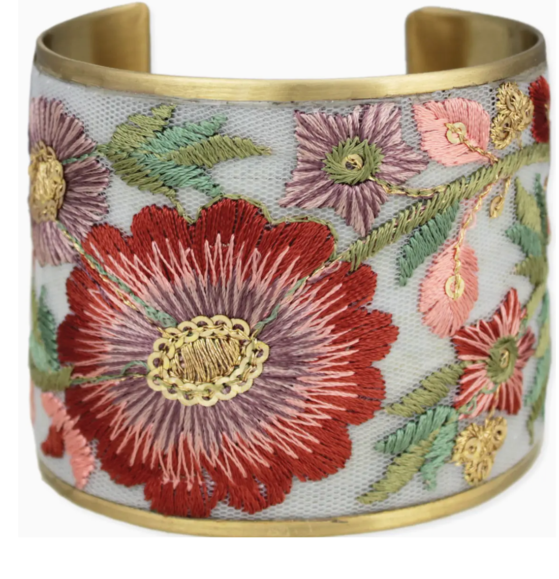 Old World Embroidered Cuff | Arrival 5/13