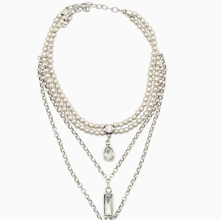 Brookshire Pewter Necklace | Arrival 5/13