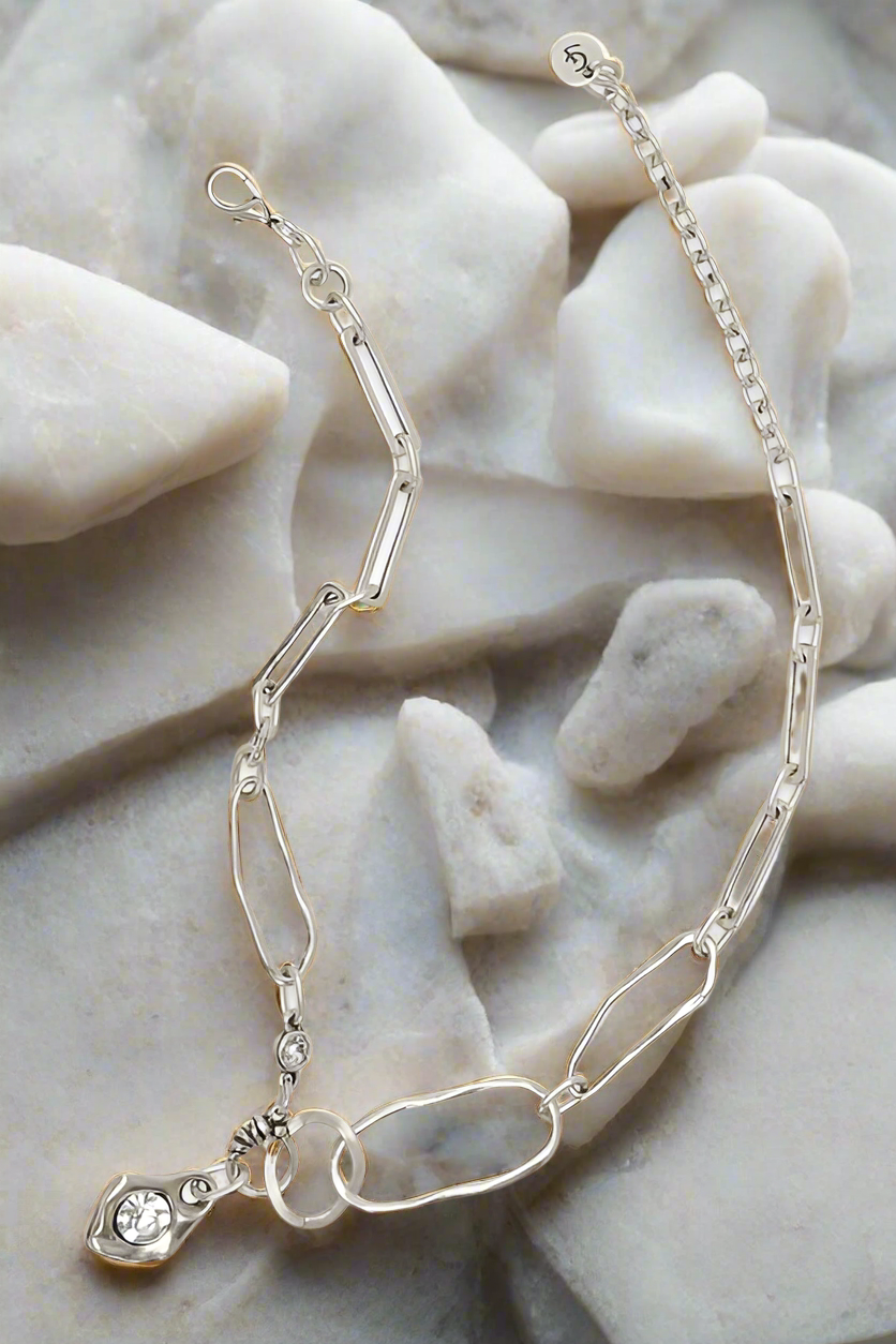 Chappell Hill Pewter Necklace