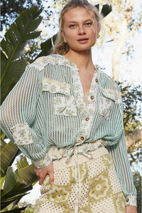 Summer Breeze Jacket - Sage | Arrival 4/25